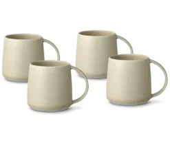 4 KINTO »Ripple« Becher, beige