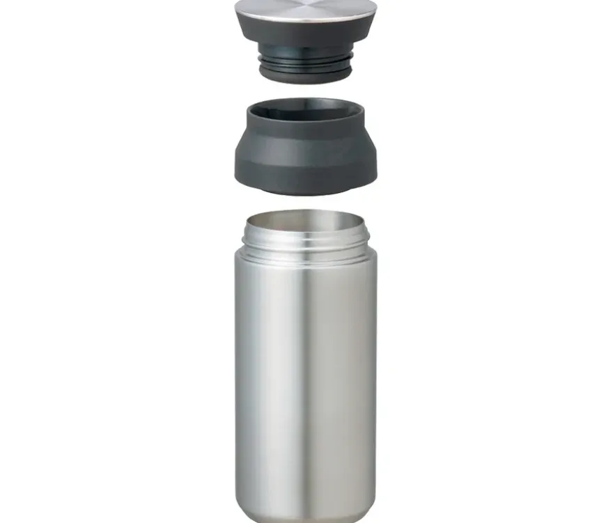 KINTO Travel Tumbler, silberfarben, 350 ml