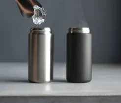KINTO Travel Tumbler, silberfarben, 350 ml