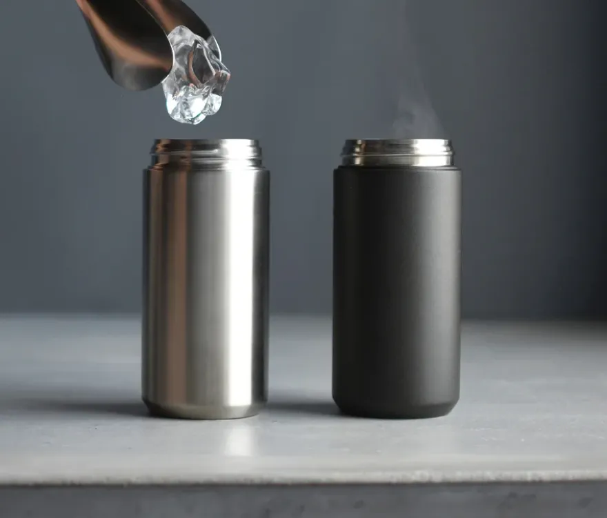 KINTO Travel Tumbler, silberfarben, 350 ml