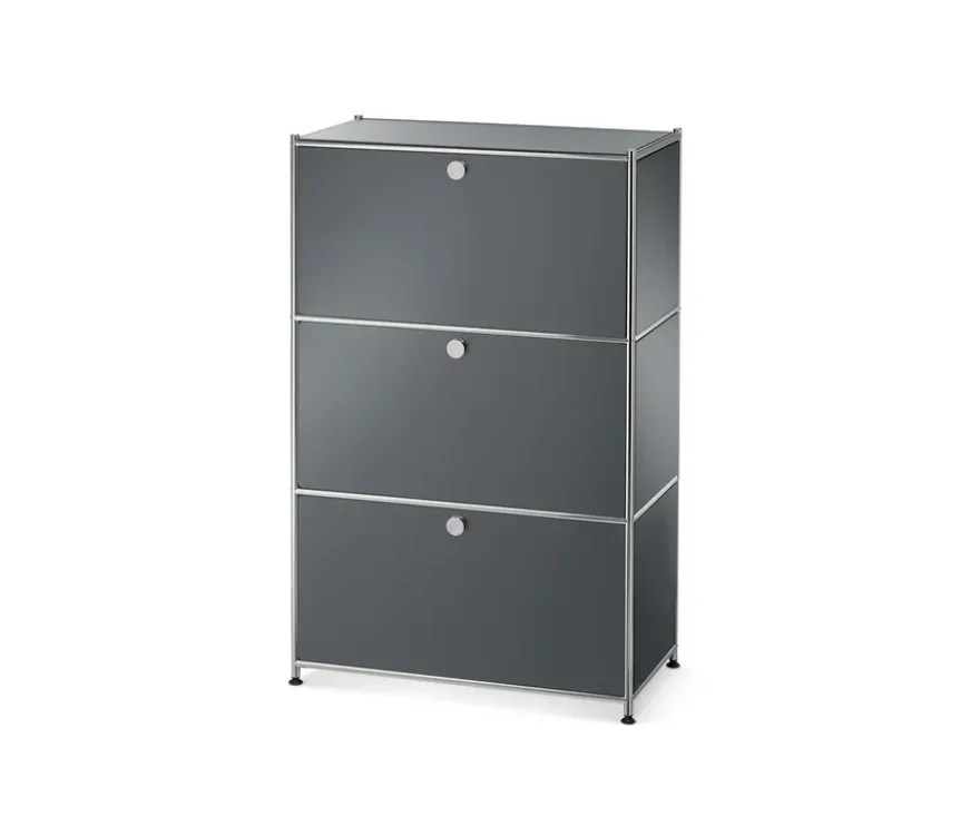 Klappenergänzungs-Set Metall »CN3«, grau