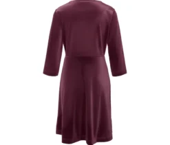 Kleid aus Stretch-Samt