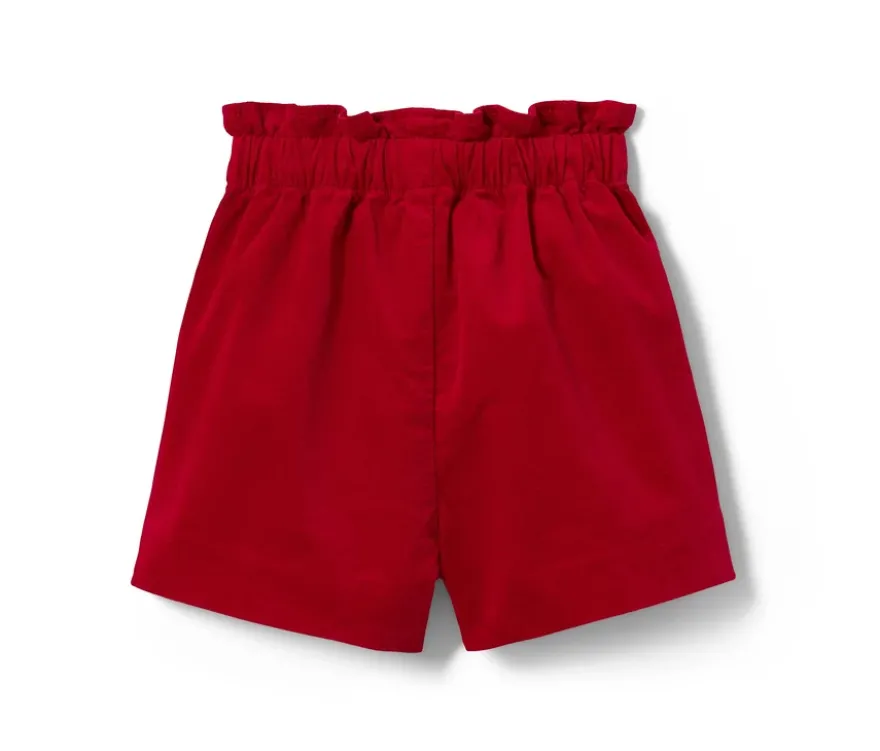 Kleinkinder-Samtshorts