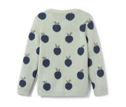 Kleinkind-Strickjacke, Blaubeere