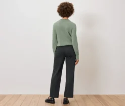 Komfort-Palazzohose mit Jacquard
