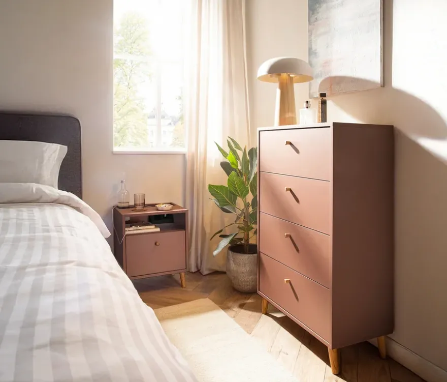 Kommode »Bjarne«, mauve
