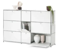 Kommode »CN3« mit 9 Klappen, weiß