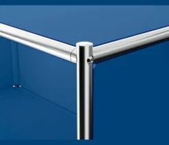 Kommode Metall »CN3« mit 3 Klappenfächern, enzianblau