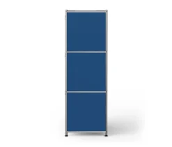 Kommode Metall »CN3« mit 3 Klappenfächern, enzianblau