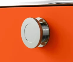 Kommode Metall »CN3« mit 2 Klappenfächern, orange