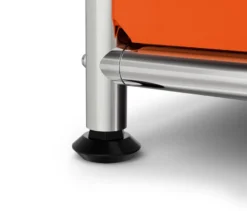 Kommode Metall »CN3« mit 2 Klappenfächern, orange