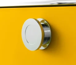 Kommode Metall »CN3« mit 2 Klappenfächern, gelb