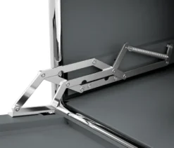 Kommode Metall »CN3« mit 2 Klappfächern, grau