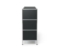 Kommode Metall »CN3« mit 6 Schubladen, schwarz