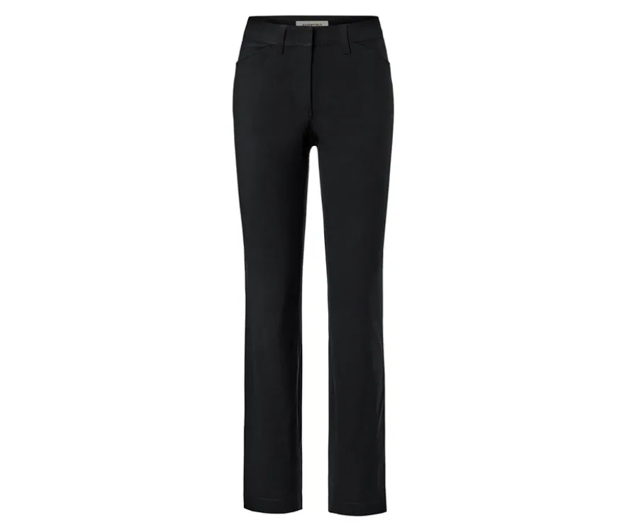 Konfektionierte Bengalinhose, schwarz
