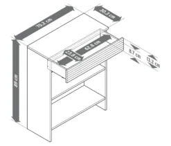 Konsole mit Schublade
