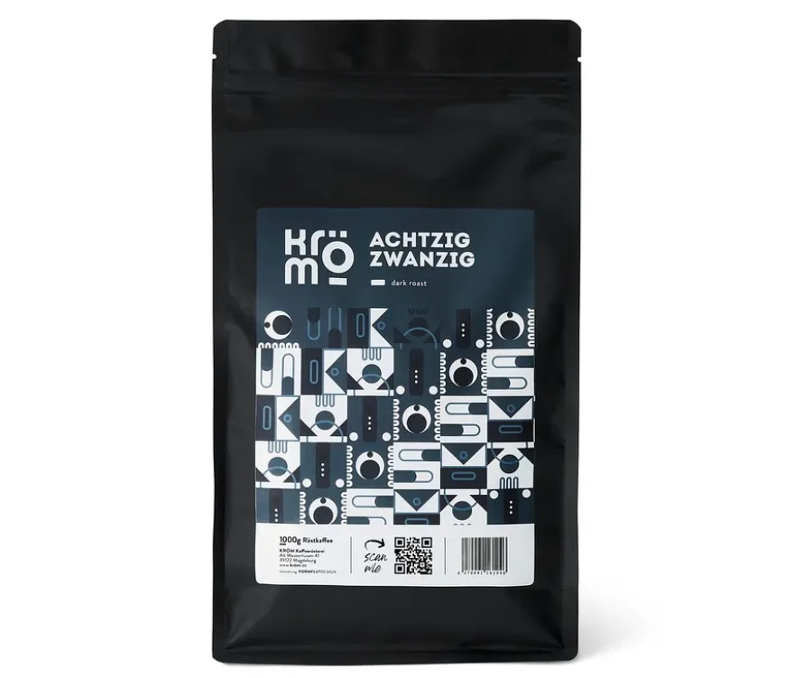 Kröm - Achzig zwanzig Espresso - 1 kg Ganze Bohne
