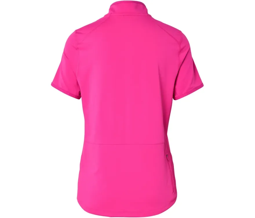 Kurzarm-Rad-Shirt, pink