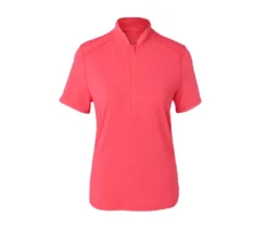 Kurzarm-Rad-Shirt, pink