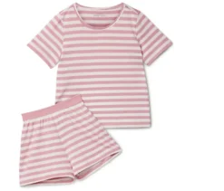 2 kurze Kinder-Pyjamas