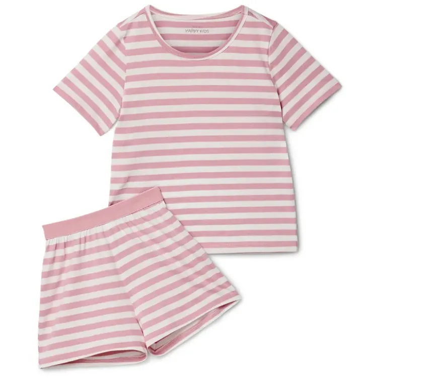2 kurze Kinder-Pyjamas