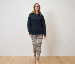 Kuschelige Norweger-Leggings
