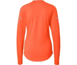 Langarm-Funktionsshirt, neonorange