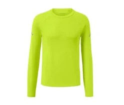 Langarm-Funktionsshirt, neonlime