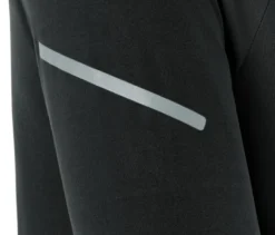 Langarm-Funktionsshirt, schwarz