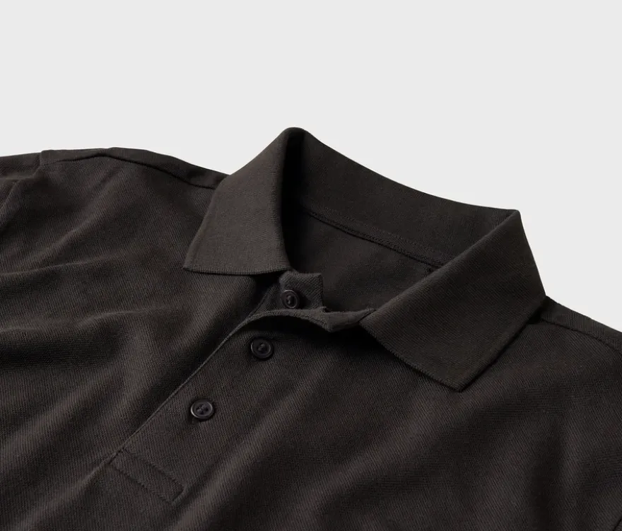 Langarm-Poloshirt