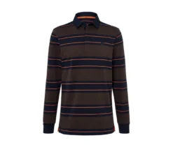 Langarm-Poloshirt