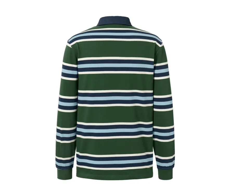 Langarm-Poloshirt