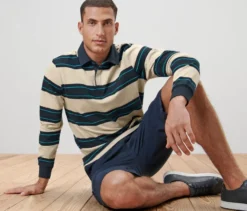 Langarm-Poloshirt