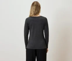 Langarmshirt, Alloverprint