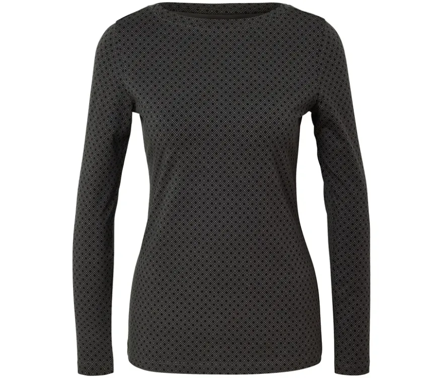 Langarmshirt, Alloverprint