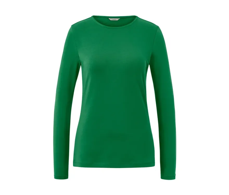 Langarmshirt, grün