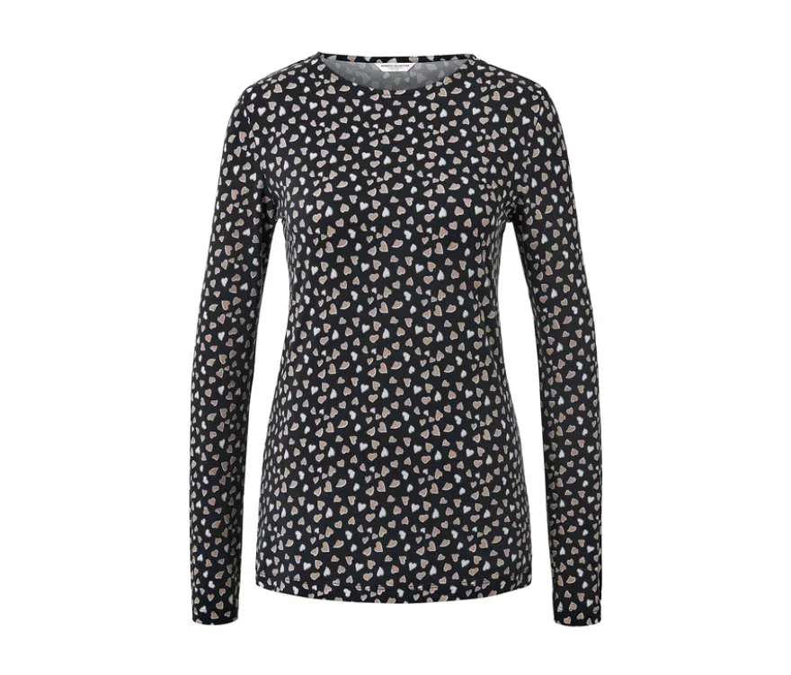 Langarmshirt mit Alloverprint