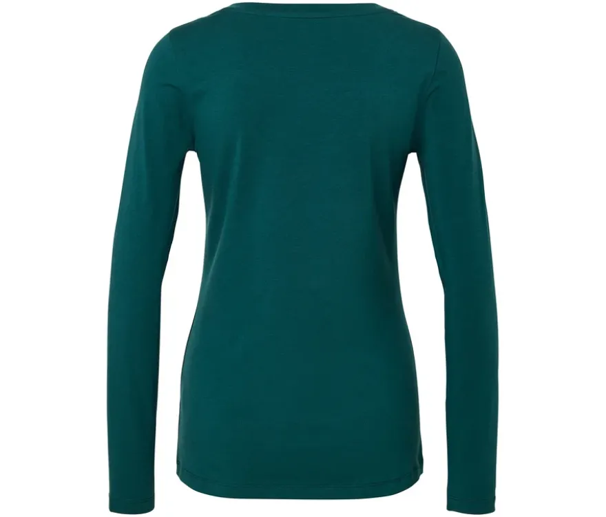 Langarmshirt, petrol