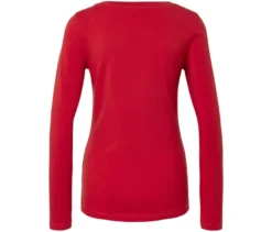 Langarmshirt, rot