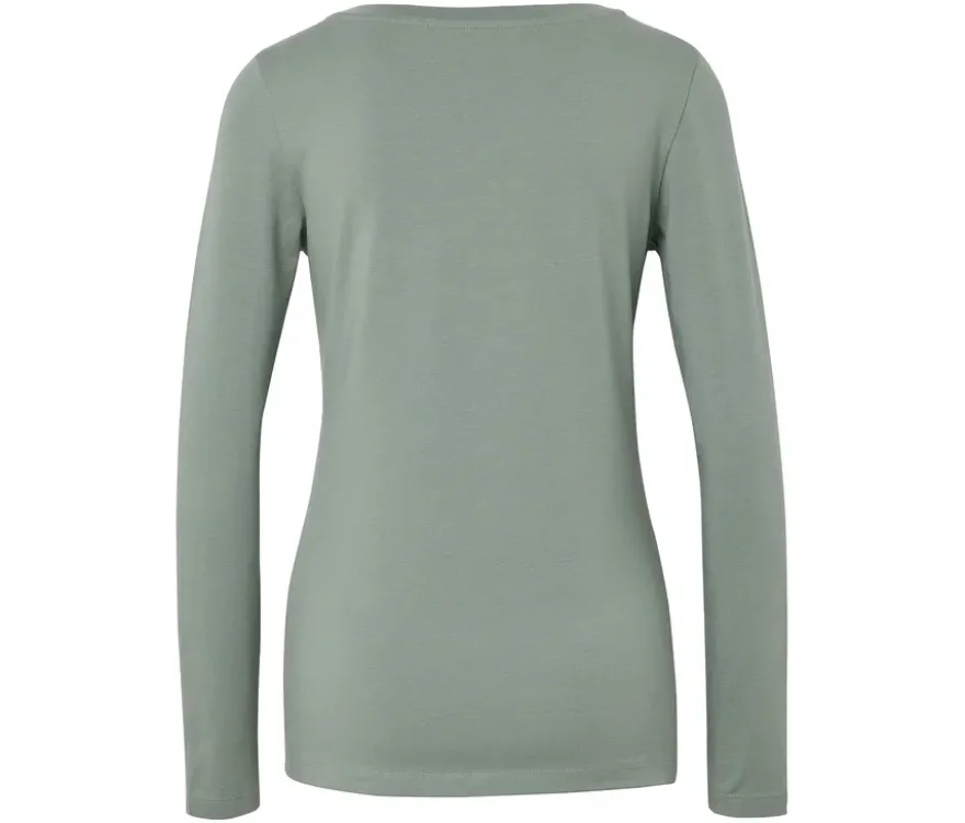 Langarmshirt, salbei