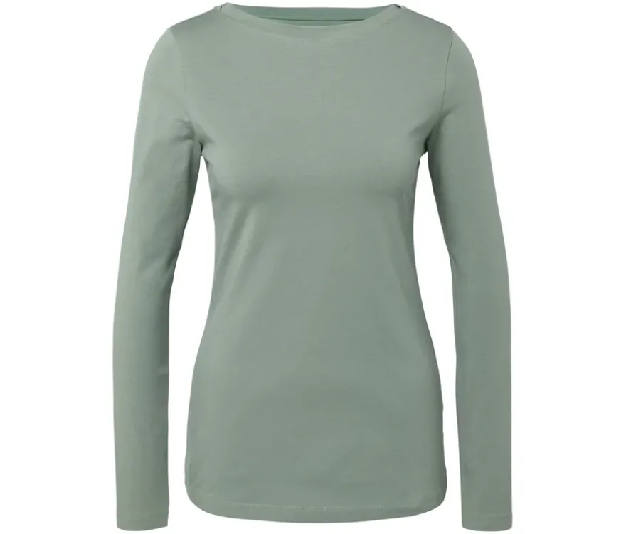 Langarmshirt, salbei
