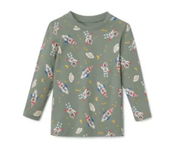 2 Langarmshirts, Outerspace