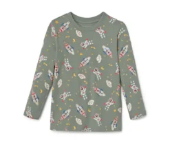 2 Langarmshirts, Outerspace