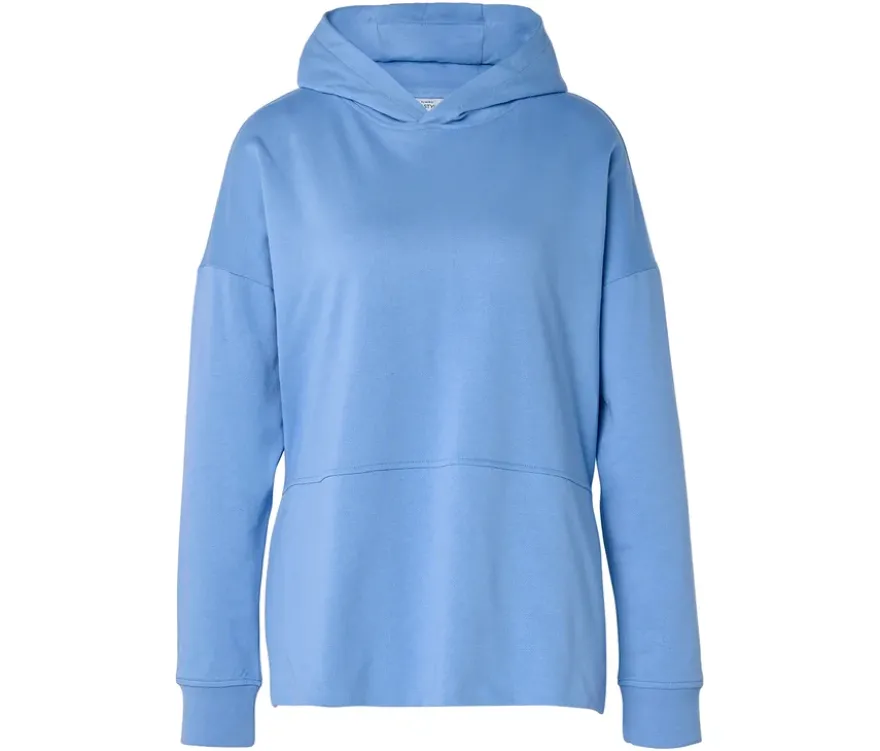 Langes Kapuzensweatshirt