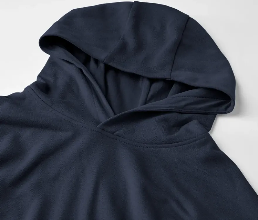 Langes Kapuzen-Sweatshirt
