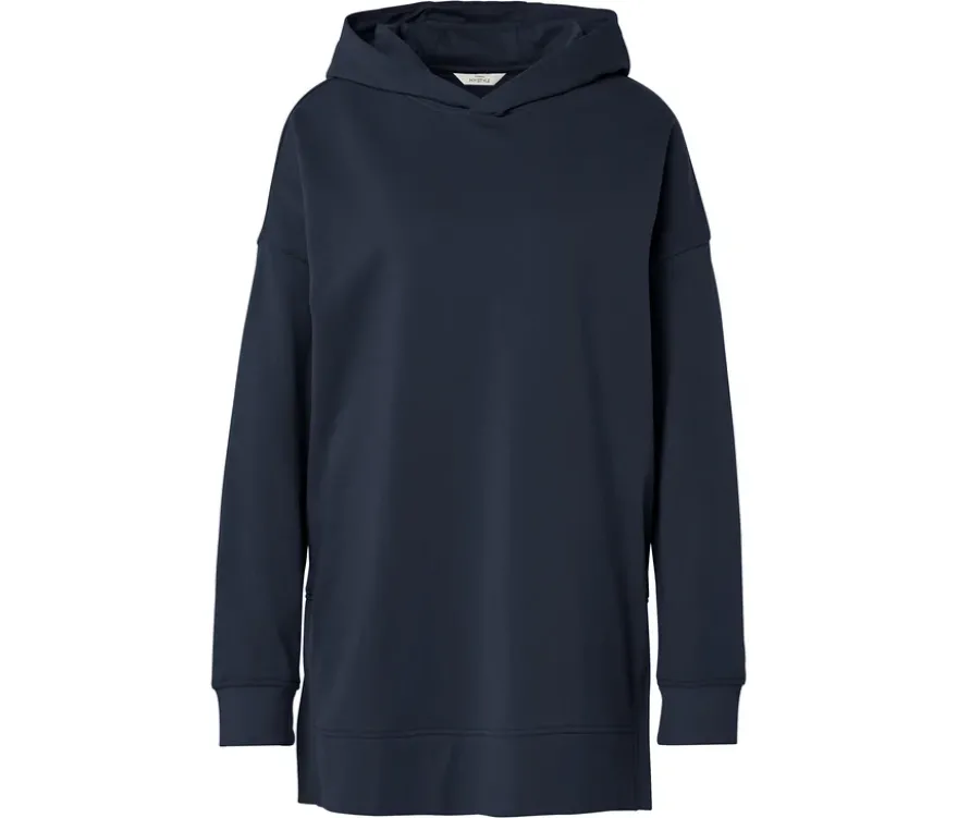 Langes Kapuzen-Sweatshirt