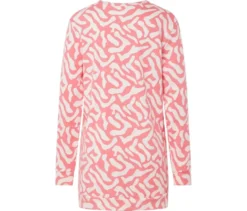 Langes Sweatshirt mit Alloverprint