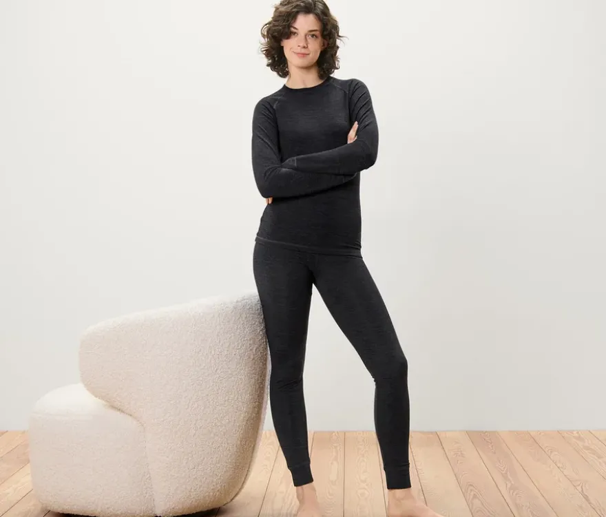 Lange Unterhose mit Wolle