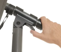 Leco Ampelschirm* Ø 300 cm, inkl. Schirmständer und Abdeckhaube, anthrazit