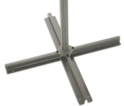 Leco Ampelschirm* Ø 300 cm, inkl. Schirmständer und Abdeckhaube, hellgrau